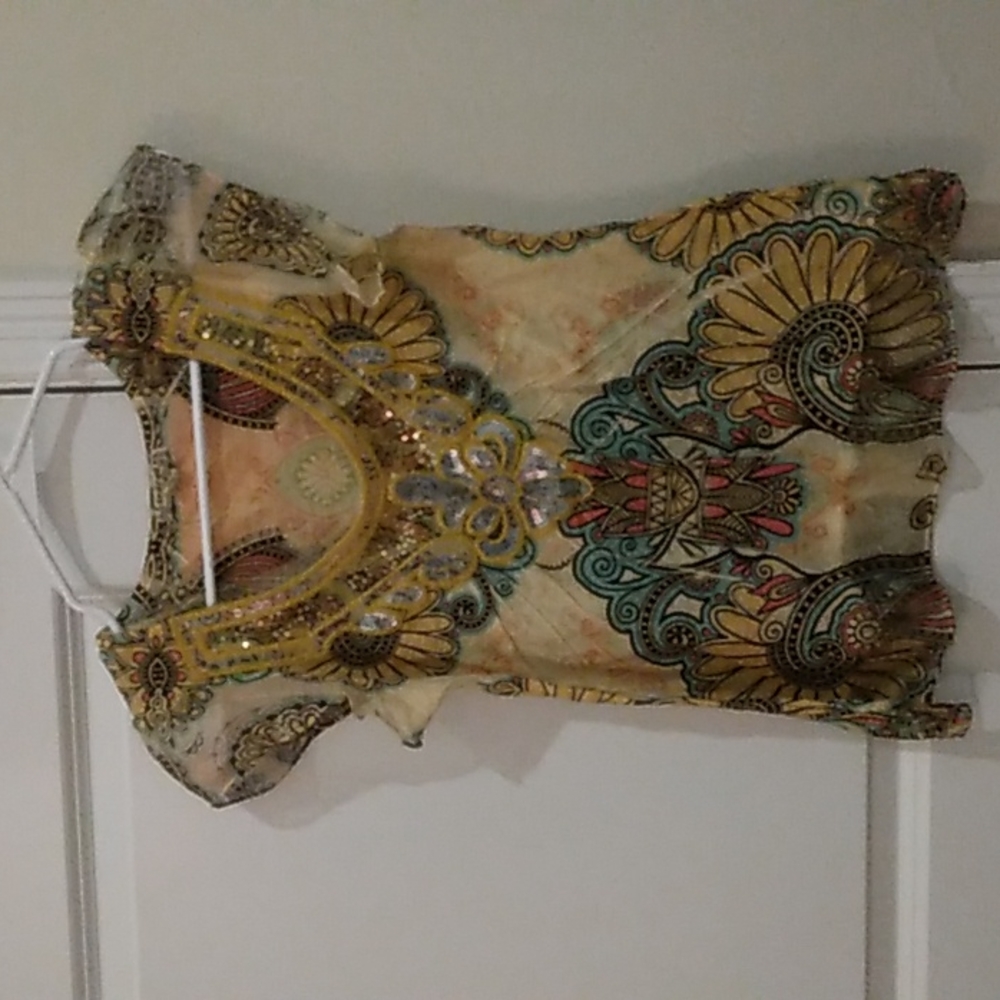 Energe PS World Wear sequined blouse